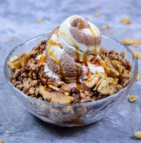 Карамель и орехи 