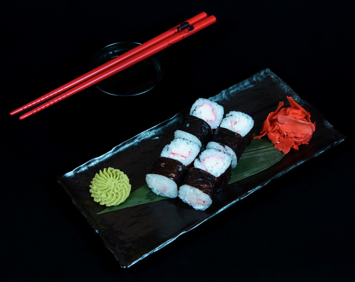 Маки с крабом 